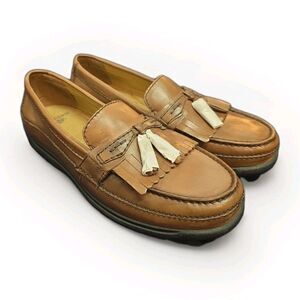 Dockers Sinclair Loafer Antique Brown Leather Men’s 11.5M Dress Casual Shoe New